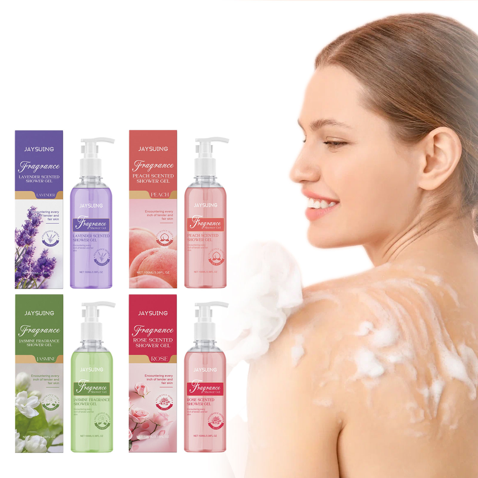 Perfume Fragrance Lotion - Fragrant Shower Gel Body Wash Perfume