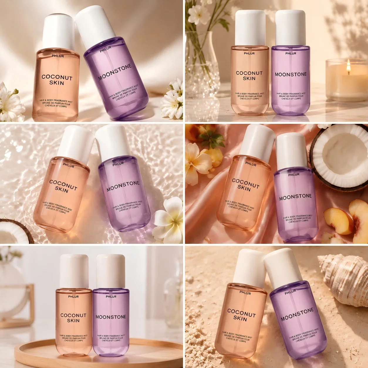 Perfume Fragrance Perfume - PHLUR Coconut Skin & Moonstone Hair
