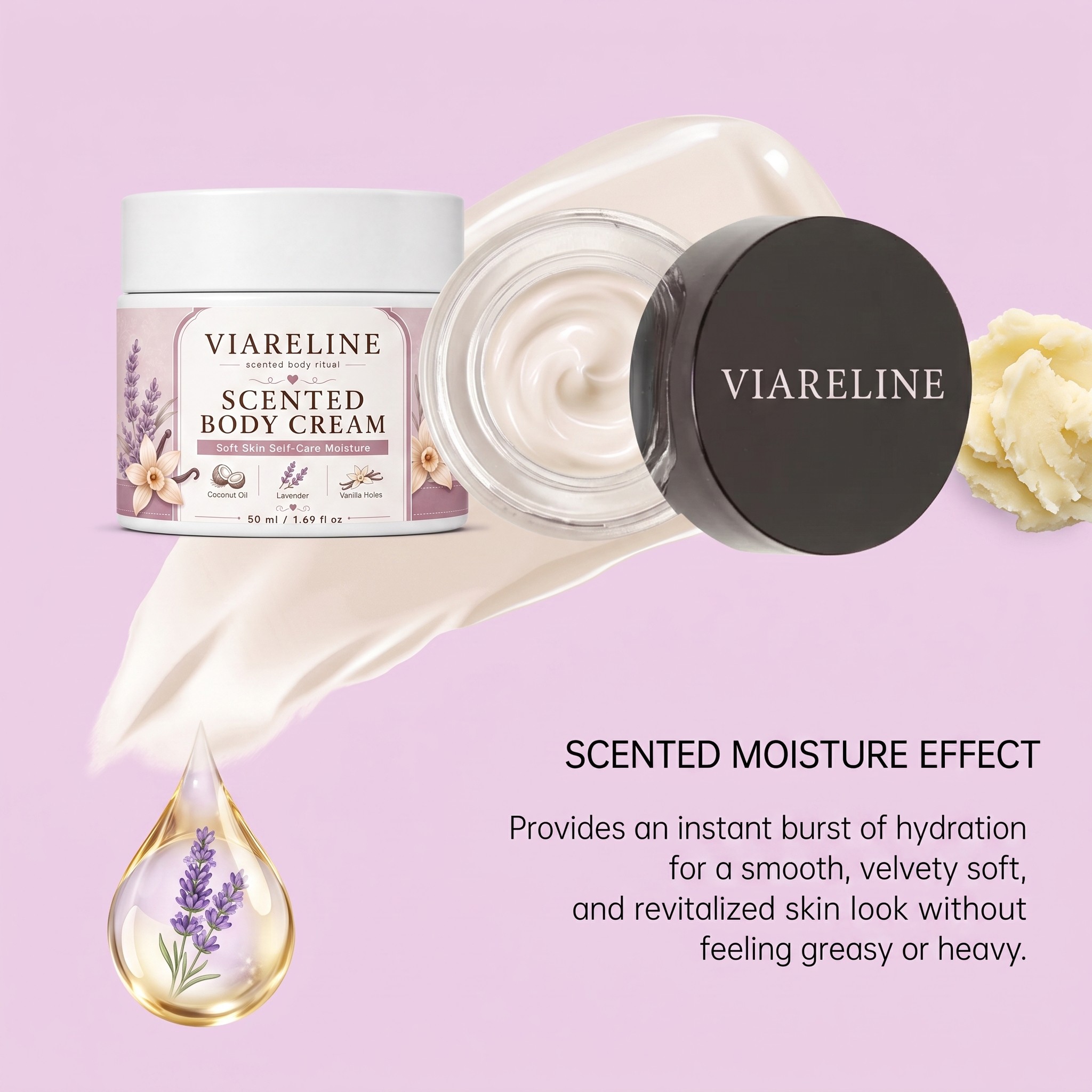 Luxury Scented Body Cream Whip - Perfume Fragrance Lotion recension och pris