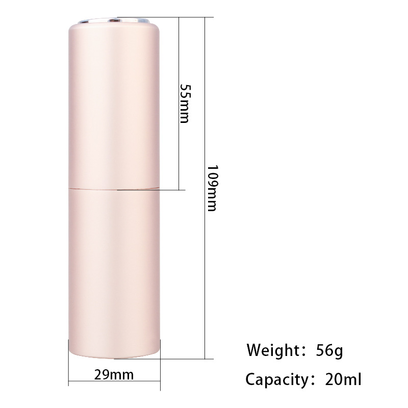 20ml Metal Aluminum Refillable - Perfume Fragrance Story recension och pris