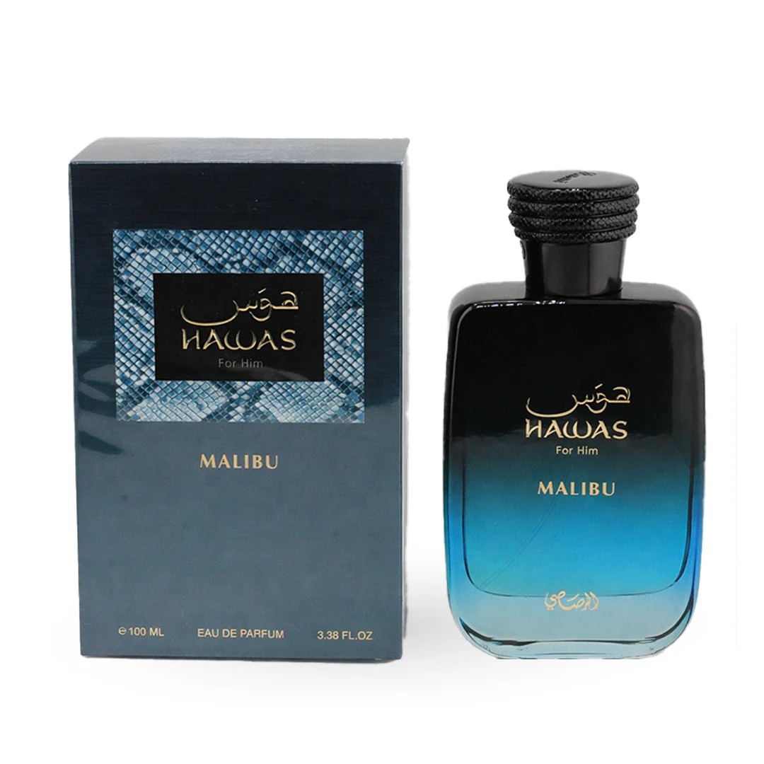 Rasasi Hawas Malibu For Him ED - Perfume Fragrance Notes recension och pris
